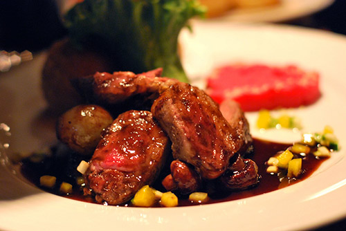 meat and vegetables or main entree